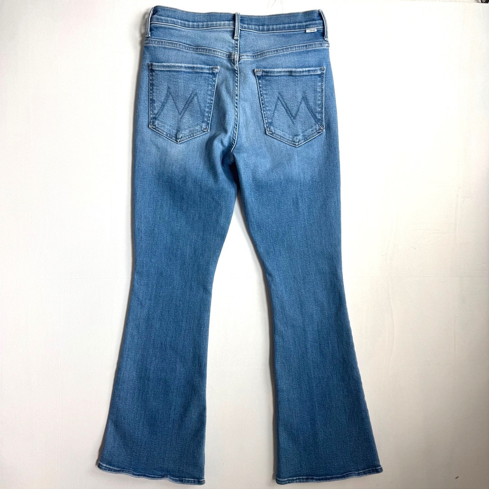 MOTHER The Weekender Jeans Layover Wash Blue Womens Size 30 - Picture 5 of 13